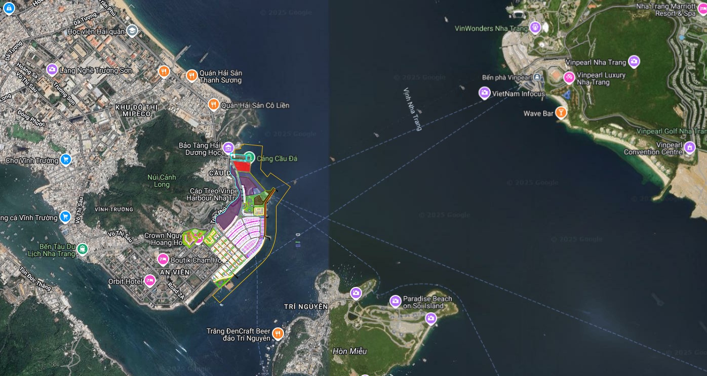 Vị trí Vinhomes Pearl Bay