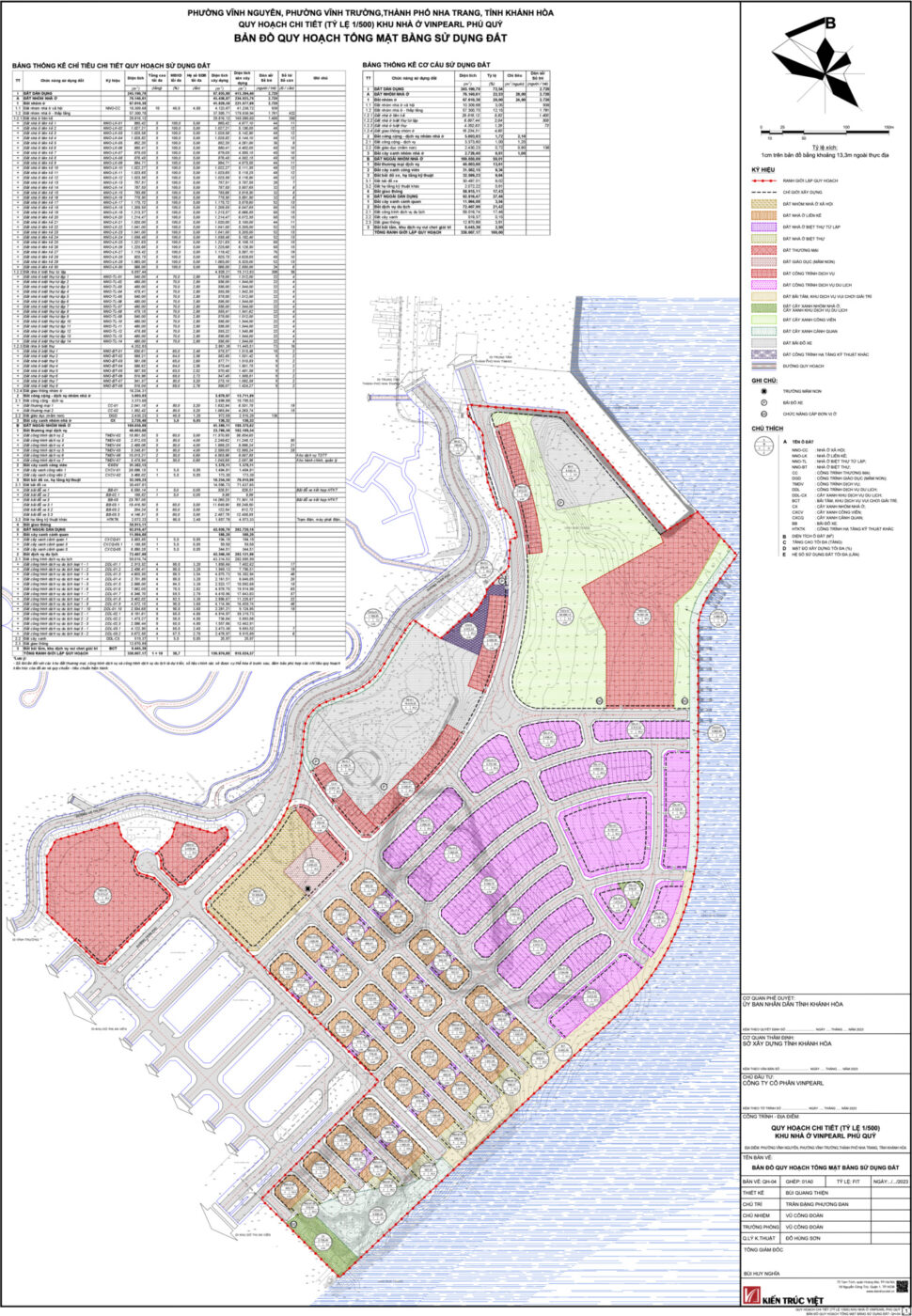 Mặt bằng quy hoạch Vinhomes Pearl Bay