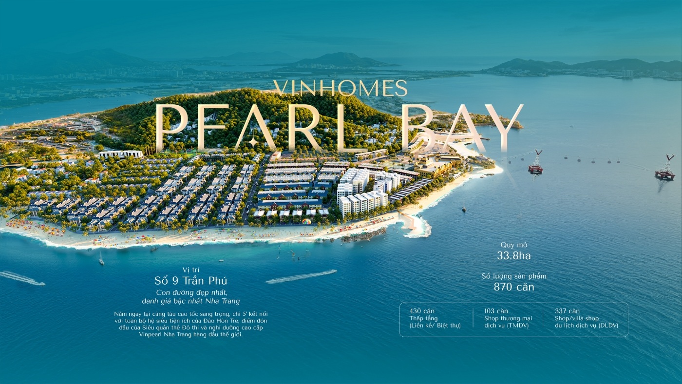 Phối cảnh tổng thể Vinhomes Pearl Bay
